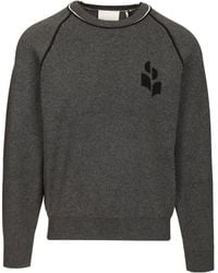 Isabel Marant - Serek Logo Knitted Sweater - Lyst