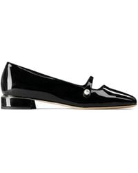 Jimmy Choo - Flat Shoes Leather Salpa Metal Plastic - Lyst