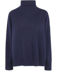 Soeur - High-Neck Knit Sweater - Lyst