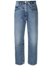 MSGM - Straight-Leg Denim Jeans - Lyst