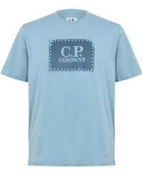 C.P. Company - Logo Crew-Neck T-Shirt - Lyst