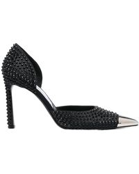 Sergio Rossi - X Area Dagger 90Mm Metal-Toecap Pumps - Lyst