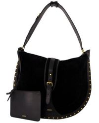 Isabel Marant - Oskan Hobo Studded Shoulder Bag - Lyst