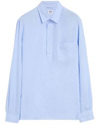 Aspesi - Half-Button Shirt - Lyst