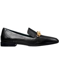 Tory Burch - Jessa Plaque-Detailed Loafers - Lyst