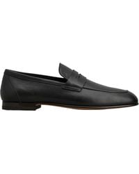 Tod's - Round Toe Slip-On Loafers - Lyst