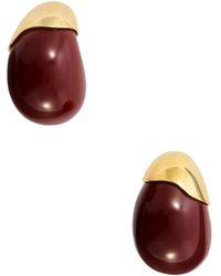 Lizzie Fortunato - Toro-Plated Enamel Earrings - Lyst