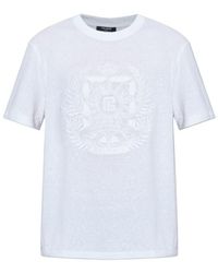 Balmain - Embroidered-Logo T-Shirt - Lyst