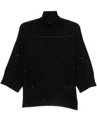 Fabiana Filippi - Speckled Turtleneck Sweater - Lyst