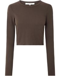 SLVRLAKE Denim - Crew Neck Long-Sleeved T-Shirt - Lyst