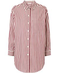 Eres - Sir Striped Cotton-Poplin Pajama Shirt - Lyst