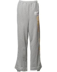 Maison Mihara Yasuhiro - Logo-Patch Graphic-Print Track Pants - Lyst