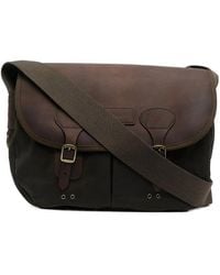 Barbour - Foldover Buckled Shoulder Bag - Lyst