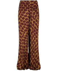 Dries Van Noten - Pila Wide-Leg Pants - Lyst