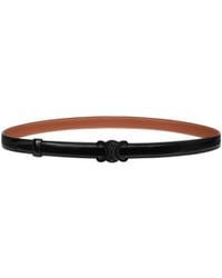 Celine - Triomphe Buckle 18 Mm Reversible Belt - Lyst