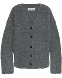 Samsøe & Samsøe - Alpaca Wool Button Cardigan - Lyst