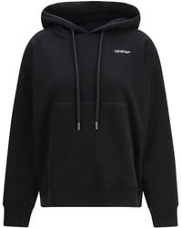 Off-White c/o Virgil Abloh - Overzied Arrow Skate Drawstring Hoodie - Lyst