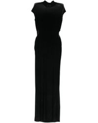 Jean Paul Gaultier - Mesh-Panelled Maxi Dress - Lyst