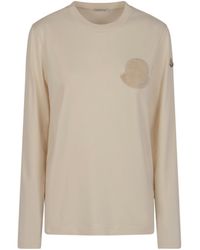 Moncler - Long-Sleeved T-Shirt - Lyst