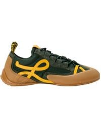Loewe - Suede-Nylon Grip Sneakers - Lyst