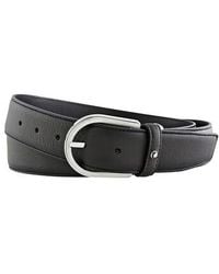 Montblanc - Horseshoe Buckle 35 Leather Belt - Lyst