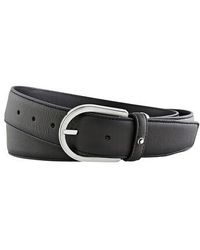 Montblanc - Horseshoe Buckle 35 Leather Belt - Lyst