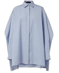 Proenza Schouler - Isla Striped Cotton And Silk Minidress - Lyst