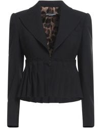 Dolce & Gabbana - Minimalist Single-Breasted Blazer - Lyst