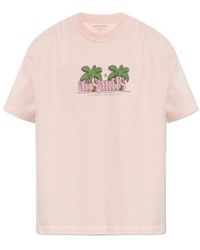 AllSaints - Logo Printed Crewneck T-Shirt - Lyst