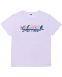 RE/DONE - Printed Short-Sleeved T-Shirt - Lyst