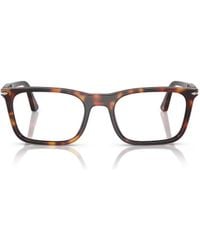 Persol - Rectangle-Frame Glasses - Lyst