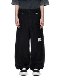 Maison Mihara Yasuhiro - Sweat Pants Combined Cargo Pants - Lyst