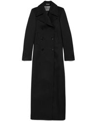 Balenciaga - Long Trench Coat - Lyst