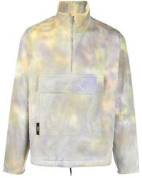 MSGM - Half-Zip Tie-Dye Sweatshirt - Lyst