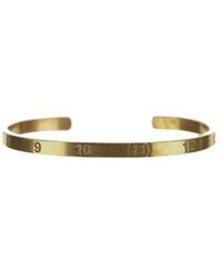Maison Margiela - 5Ac Logo Engraved Bangle - Lyst