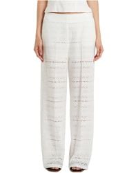 Marella - Elastic Waist Casual Pants - Lyst