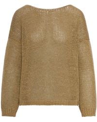 Roberto Collina - Open-Knit Sweater - Lyst