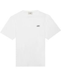 Autry - Logo-Embroidered Crewneck T-Shirt - Lyst