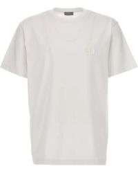 Dior - Homme Logo Detailed Crewneck T-Shirt - Lyst