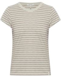 Rag & Bone - Striped Short Sleeve T-Shirt - Lyst
