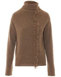 Uma Wang - Long-Sleeved Turtleneck Sweater - Lyst