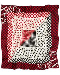 MAX&Co. - Twill Scarf - Lyst