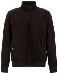 Herno - Zip-Up High Neck Jacket - Lyst