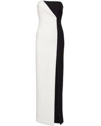 Roland Mouret - Strapless Crêpe Gown - Lyst