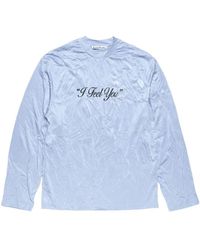 Acne Studios - Long-Sleeves T-Shirt - Lyst