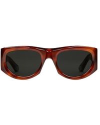 Gucci - Eyewear Geometric Frame Sunglasses - Lyst