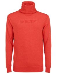 Ambush - Logo High-Necked Sweater - Lyst