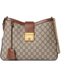 Gucci - Large Padlock Shoulder Bag - Lyst