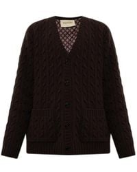 Valentino - V-Neck Button-Up Cardigan - Lyst