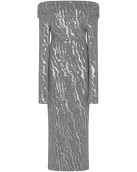 ROTATE BIRGER CHRISTENSEN - Midi Dress - Lyst